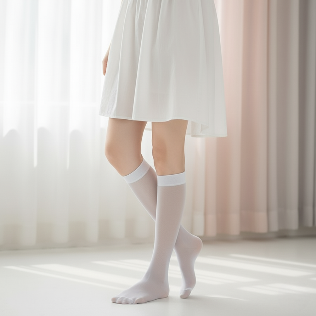 Modest Elegance Knee Socks