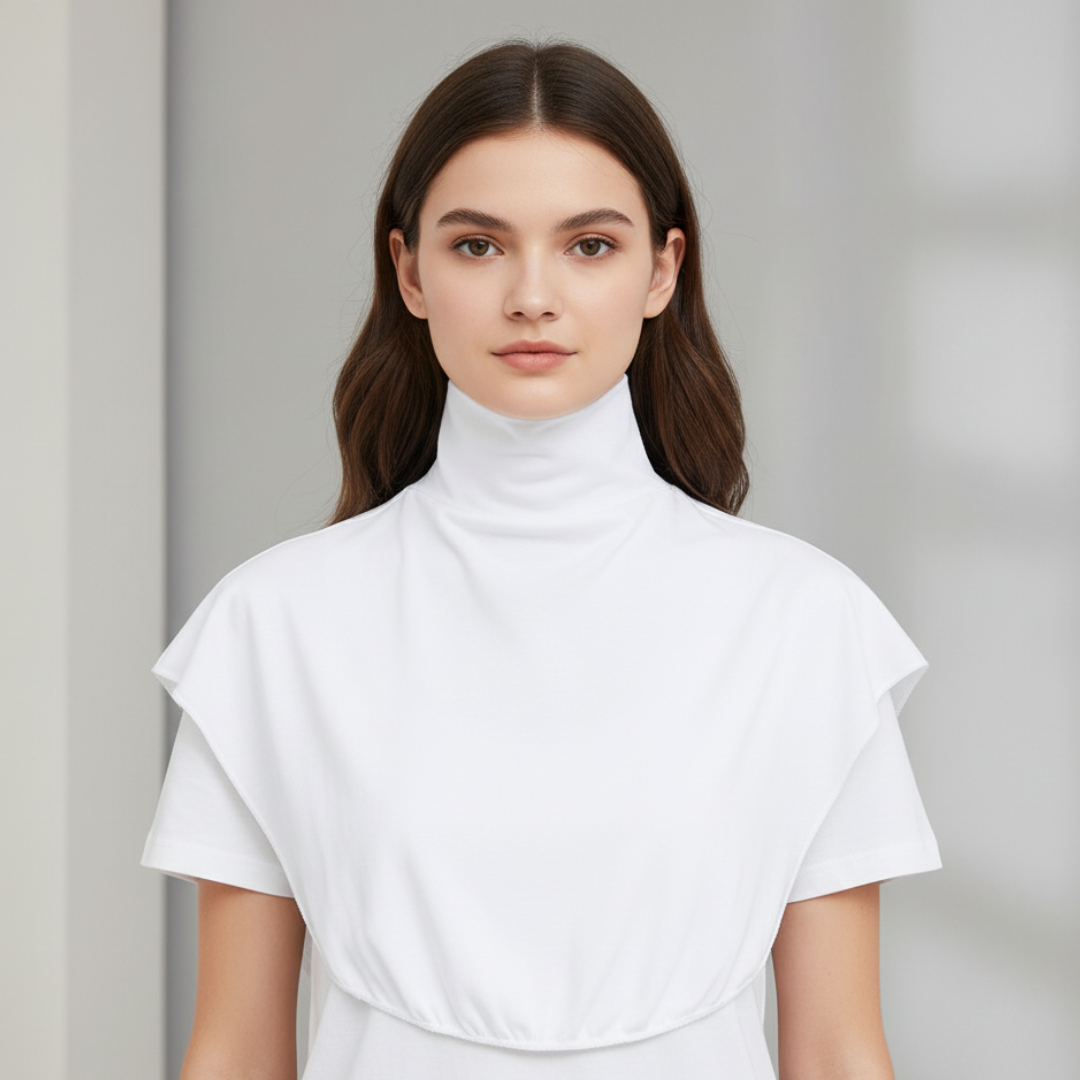 Noor High Neck Drape