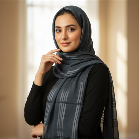 Timeless Linen Satin Hijab