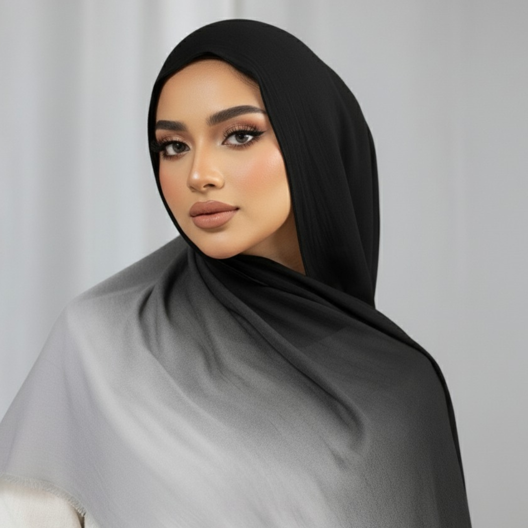 Ombre Linen Hijab
