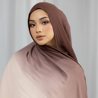 Ombre Linen Hijab