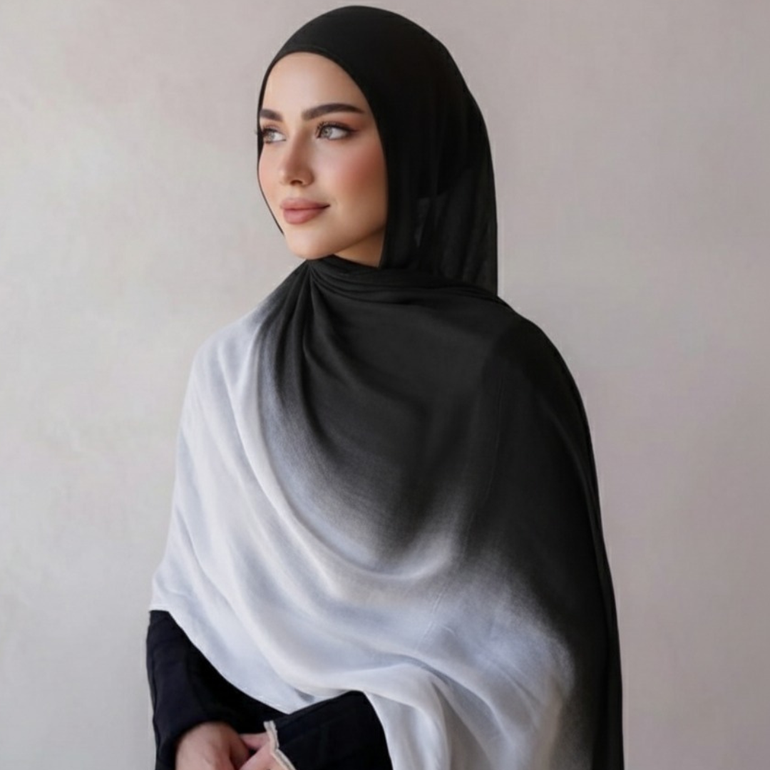 Ombre Modal Hijab