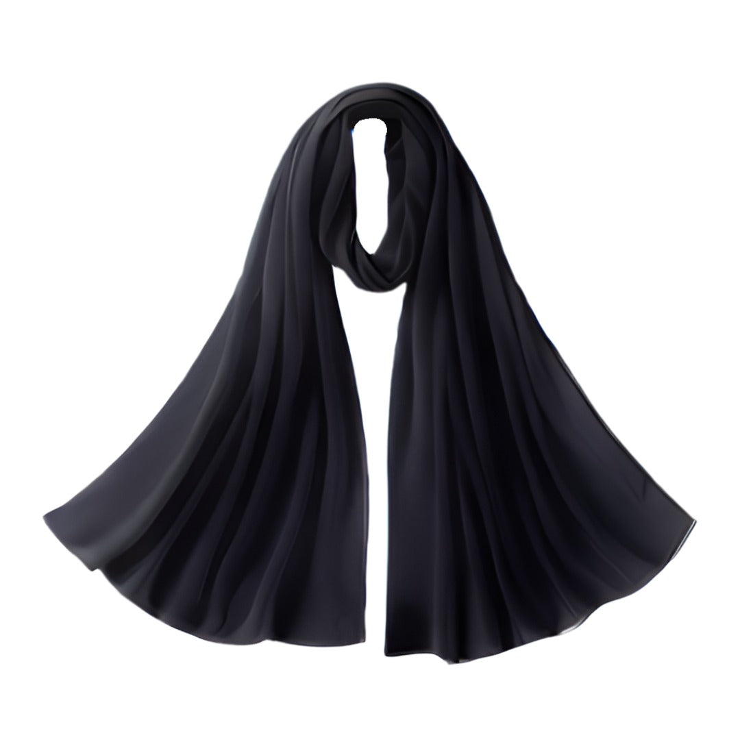 Chiffon Wavy Hijab